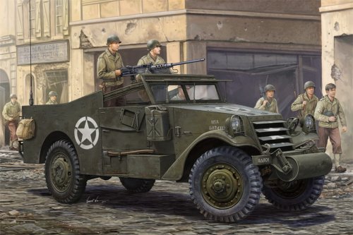 Go to product HOBBY BOSS 82452 - 1:35 U.S. M3A1 "White Scout Car" Late Production