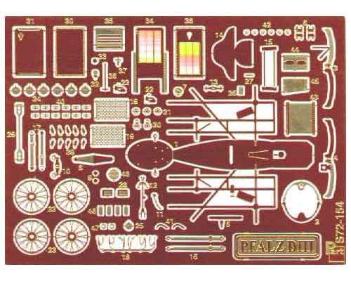 Go to product PART S72154 - 1:72 Pfalz D.III