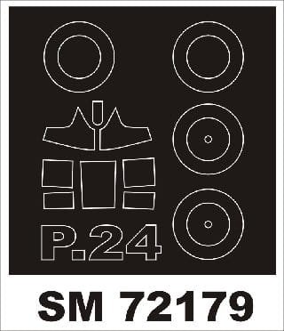 Go to product MONTEX SM72179 - 1:72 PZL P.24