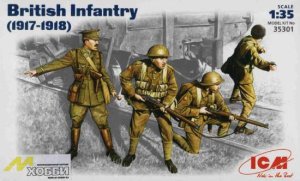 ICM 35301 - 1:35 British Infantry (1917-1918)