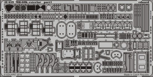 Go to product EDUARD 48659 - 1:48 MH-60K exterior