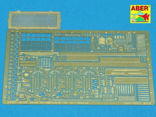 Go to product ABER 48032 - 1:48 Soviet tank Destroyer Su-122 vol.1 - basic set