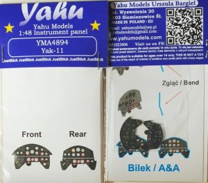YAHU YMA4894 - 1:48 Yak-11 - Instrument Panel