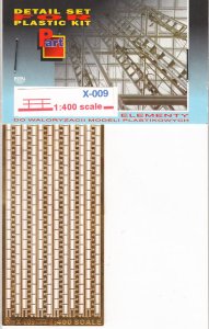 PART X009 - 1:400 Railing (2 lines)