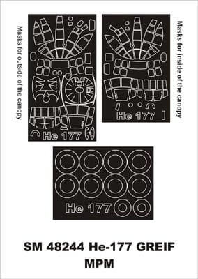 Go to product MONTEX SM48244 - 1:48 He-177 A-5 Greif