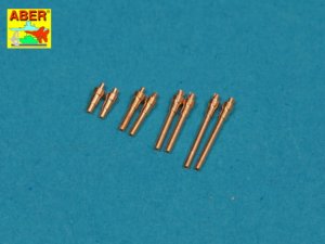 ABER A72005  - 1:72 Set of 8 barrels cal .50 (12,7mm) U.S. Browning M2 barrels for P-47 Thunderbolt
