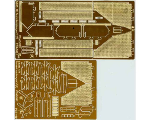 Go to product PART P35109 - 1:35 Pz.Kpfw. VI Tiger (P) - fenders