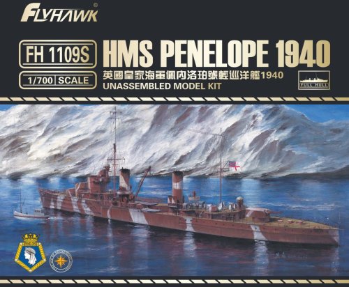 Go to product FLYHAWK 1109S - 1:700 HMS Penelope 1940 - Deluxe Edition