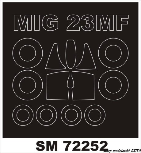 Go to product MONTEX SM72252 - 1:72 MiG-23MF