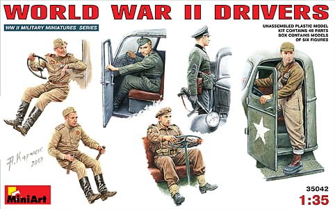 Go to product MINIART 35042 - 1:35 WW II Drivers