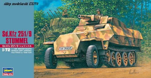 Go to product HASEGAWA MT46 - 1:72 Sd.kfz.251/9 Stummel