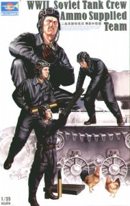 TRUMPETER 00411 - 1:35 WWII Soviet Tank Crew Ammo Supplied Team