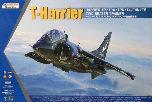 Go to product KINETIC 48040 - 1:48 T-Harrier T2/T2A/T2N/T4/T4N/T8 Two Seater Trainer