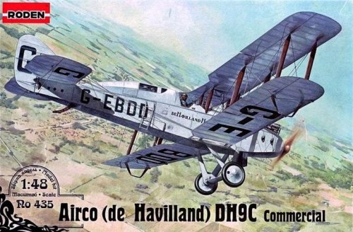 Go to product RODEN 435 - 1:48 Airco (De Havilland) D.H.9 c Commercial