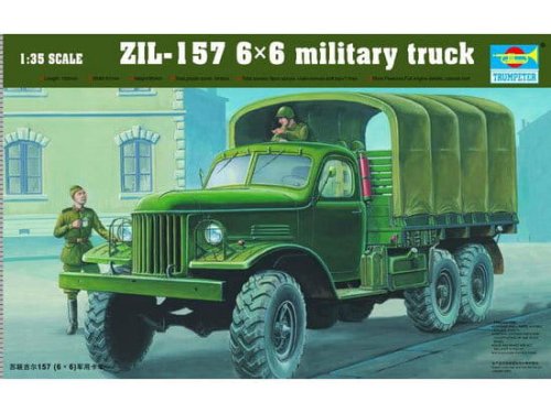Go to product TRUMPETER 01001 - 1:35 ZIL-157 6x6 Soviet Army Truck