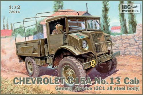 Go to product IBG 72014 - 1:72 Chevrolet C.15A No.13 Cab General Service