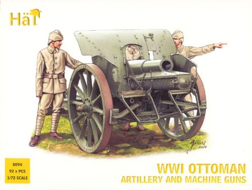 Go to product HAT 8094 - 1:72 WWI Ottoman Artillery and Machine Guns