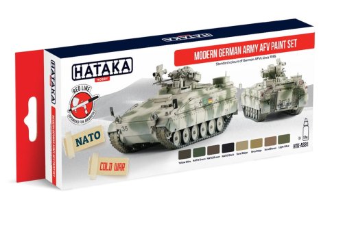 Go to product HATAKA AS81 - Modern German Army AFV paint set