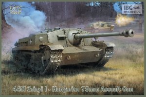 IBG 72050 - 1:72 44M Zrinyi I - Hungarian 75mm Assault Gun