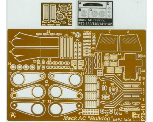 Go to product PART P72141 - 1:72 Mack Bulldog EHC1 late
