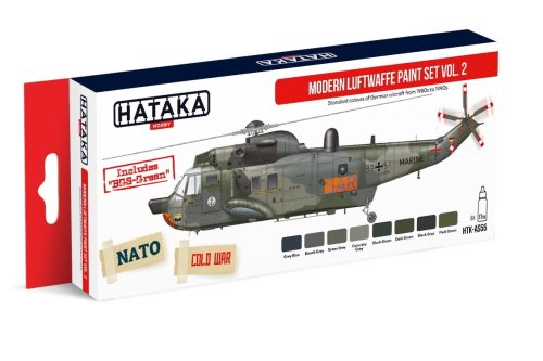 Go to product HATAKA AS55 - Modern Luftwaffe vol. 2 paint set