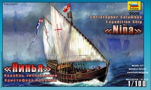 Go to product ZVEZDA 9005 - 1:100 Caravel Nina