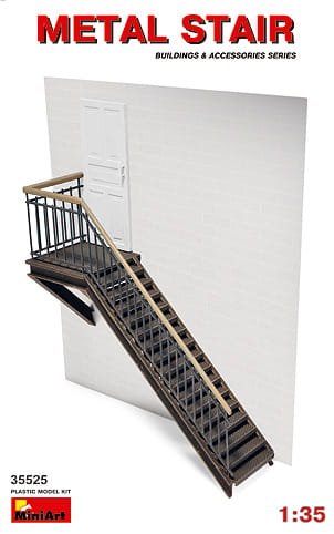 Go to product MINIART 35525 - 1:35 Metal Stair