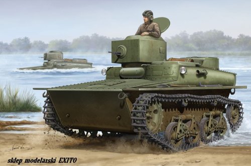 Go to product HOBBY BOSS 83818 - 1:35 Soviet T-37 Amphibious Light Tank - Early