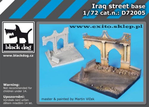 Go to product BLACK DOG D72005 - 1:72 Iraq street base