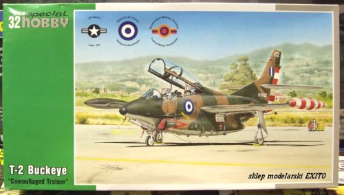 Go to product SPECIAL HOBBY 32059 - 1:32 T-2 Buckeye - Camouflaged Trainer