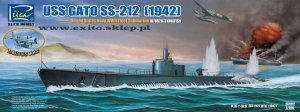 RIICH MODELS 20001 - 1:200 USS Gato SS-212 Submarine 1942 w/ OS2U-3 Kingfish