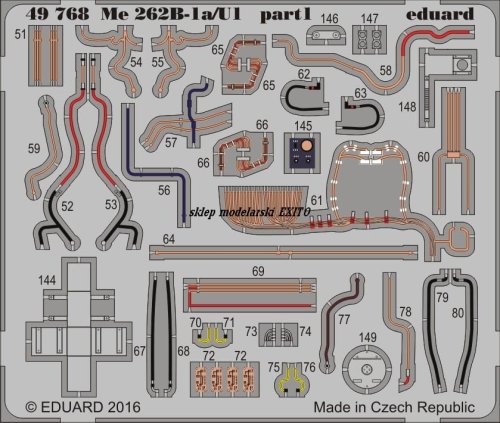 Go to product EDUARD 49768 - 1:48 Me 262B-1a/U1