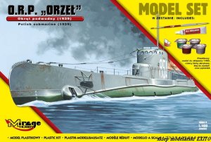MIRAGE 840092 - 1:400 ORP Orzeł - Model Set