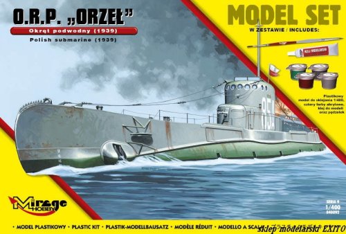 Go to product MIRAGE 840092 - 1:400 ORP Orzeł - Model Set