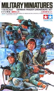 TAMIYA 35061 - 1:35 German Panzer Grenadiers Set