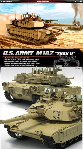 Go to product ACADEMY 13298 - 1:35 U.S. Army M1A2 TUSK II