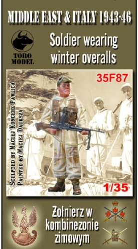 Go to product TORO MODEL 35F87 - 1:35 Middle East & Italy 1943-46 - Soldier wearing winter overalls
