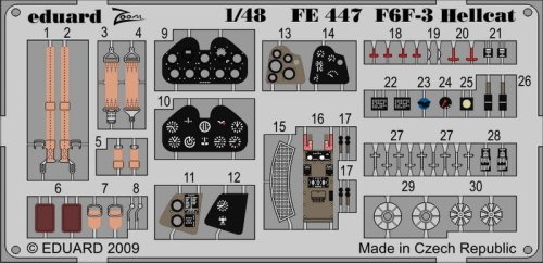 Go to product EDUARD FE447 - 1:48 F6F-3  WEEKEND