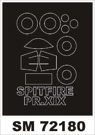 Go to product MONTEX SM72180 - 1:72 Spitfire Mk.XIX