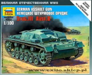 ZVEZDA 6155 - 1:100 German Assault Gun StuG.III Ausf.B