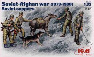 ICM 35031 - 1:35 Soviet Sappers, Soviet-Afghan War (1979-1988)
