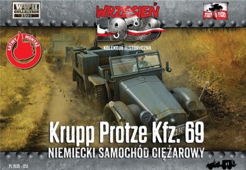 Go to product FIRST TO FIGHT 051 -  September 1939 - 1:72 Krupp Protze Kfz. 69