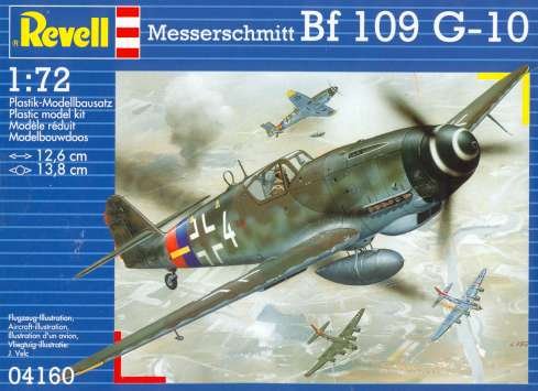 Go to product REVELL 04160 - 1:72 Messerschmitt Bf 109 G-10