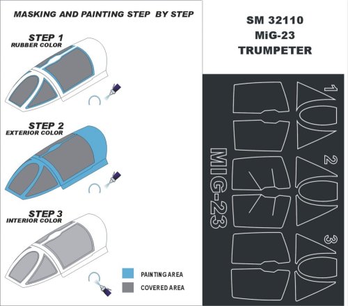 Go to product MONTEX SM32110 - 1:32 MiG-23