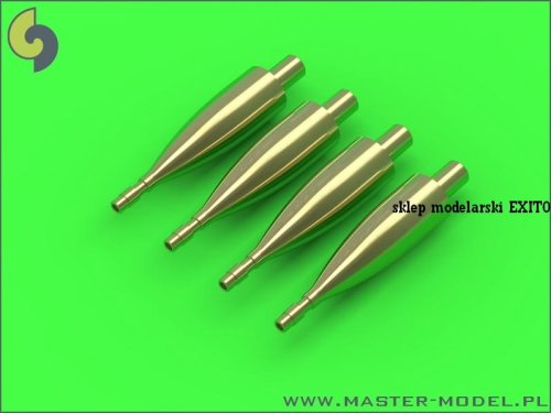 Go to product MASTER AM-48-097 - 1:48 Fairey Firefly cannon barrels Hispano 20mm short fairings