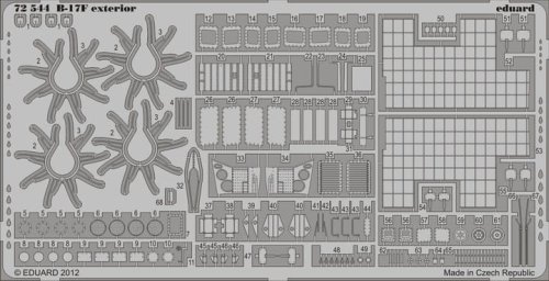 Go to product EDUARD 72544 - 1:72 B-17F exterior