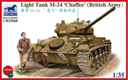 Go to product BRONCO CB 35068 - 1:35 Light Tank M-24 Chaffee (British Version)