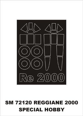 Go to product MONTEX SM72120 - 1:72 Reggiane 2000
