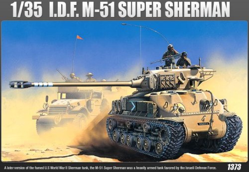Go to product ACADEMY 13254 - 1:35 IDF M-51 Super Sherman