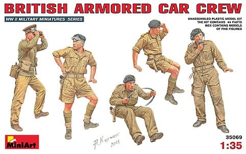 Go to product MINIART 35069 - 1:35 British Armored Car Crew